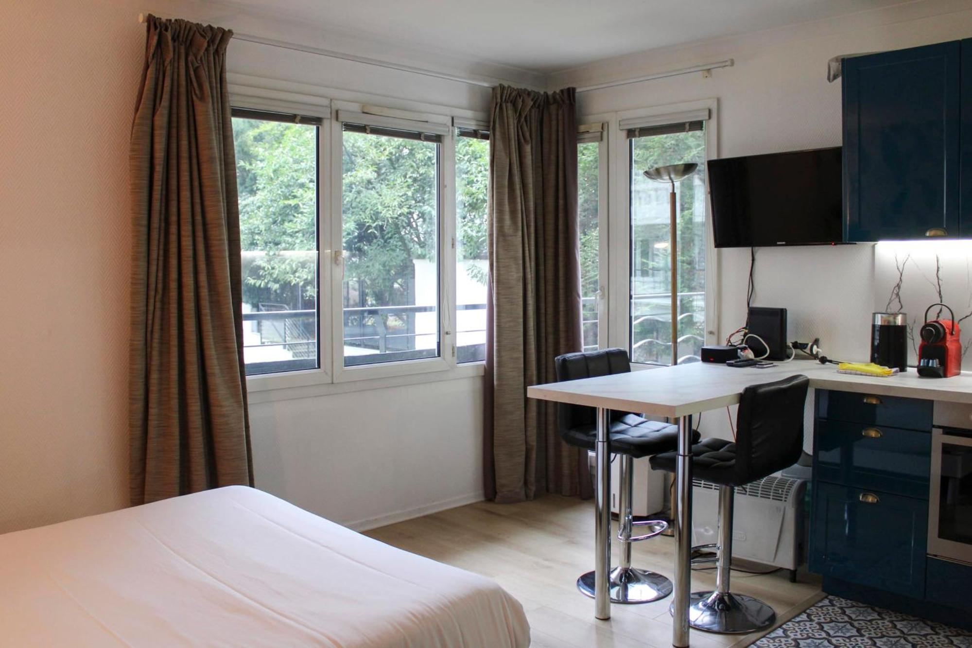 Bright Studio Of 29M With Wifi Near Paris Issy-les-Moulineaux Exterior foto