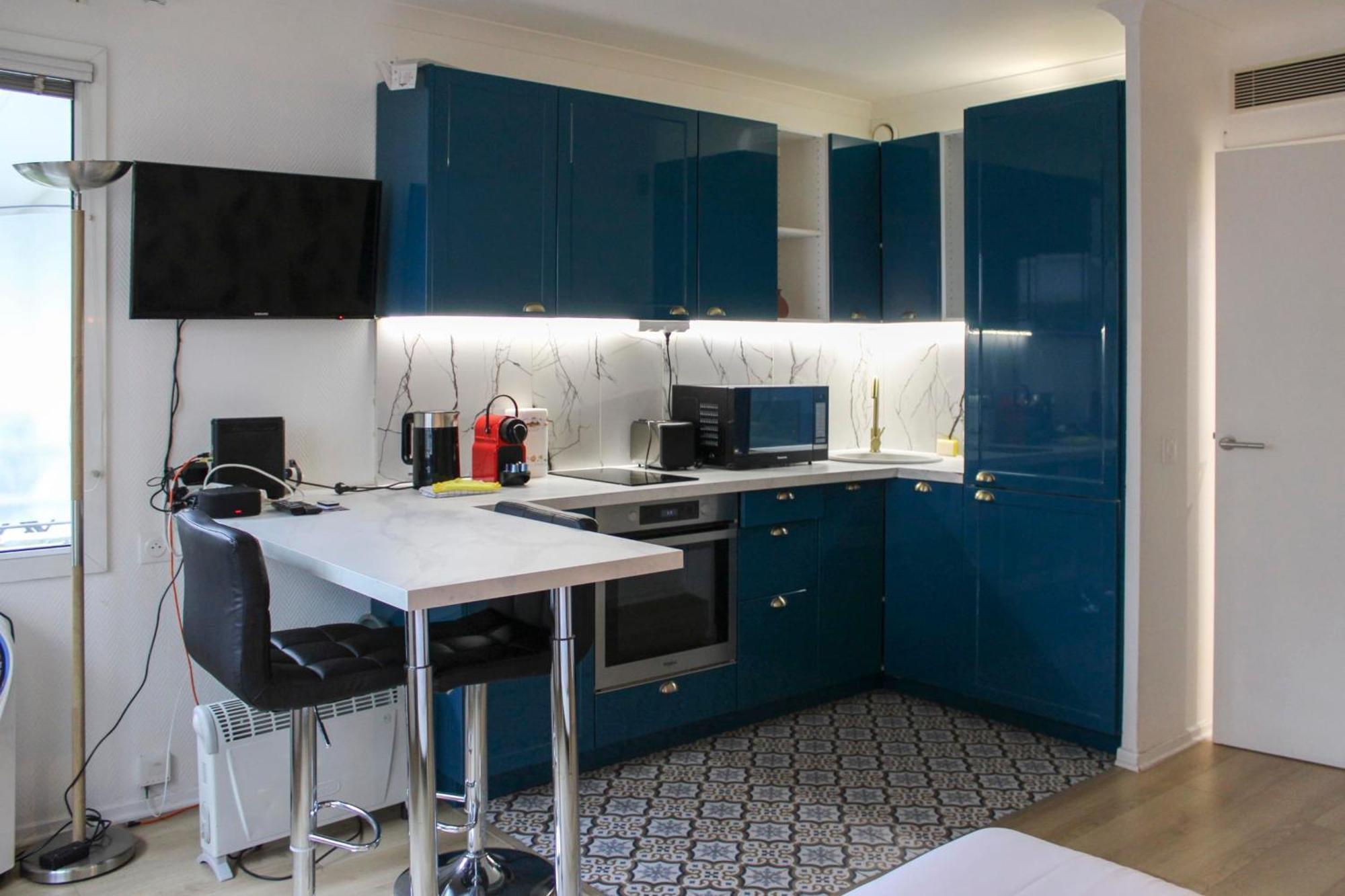 Bright Studio Of 29M With Wifi Near Paris Issy-les-Moulineaux Exterior foto