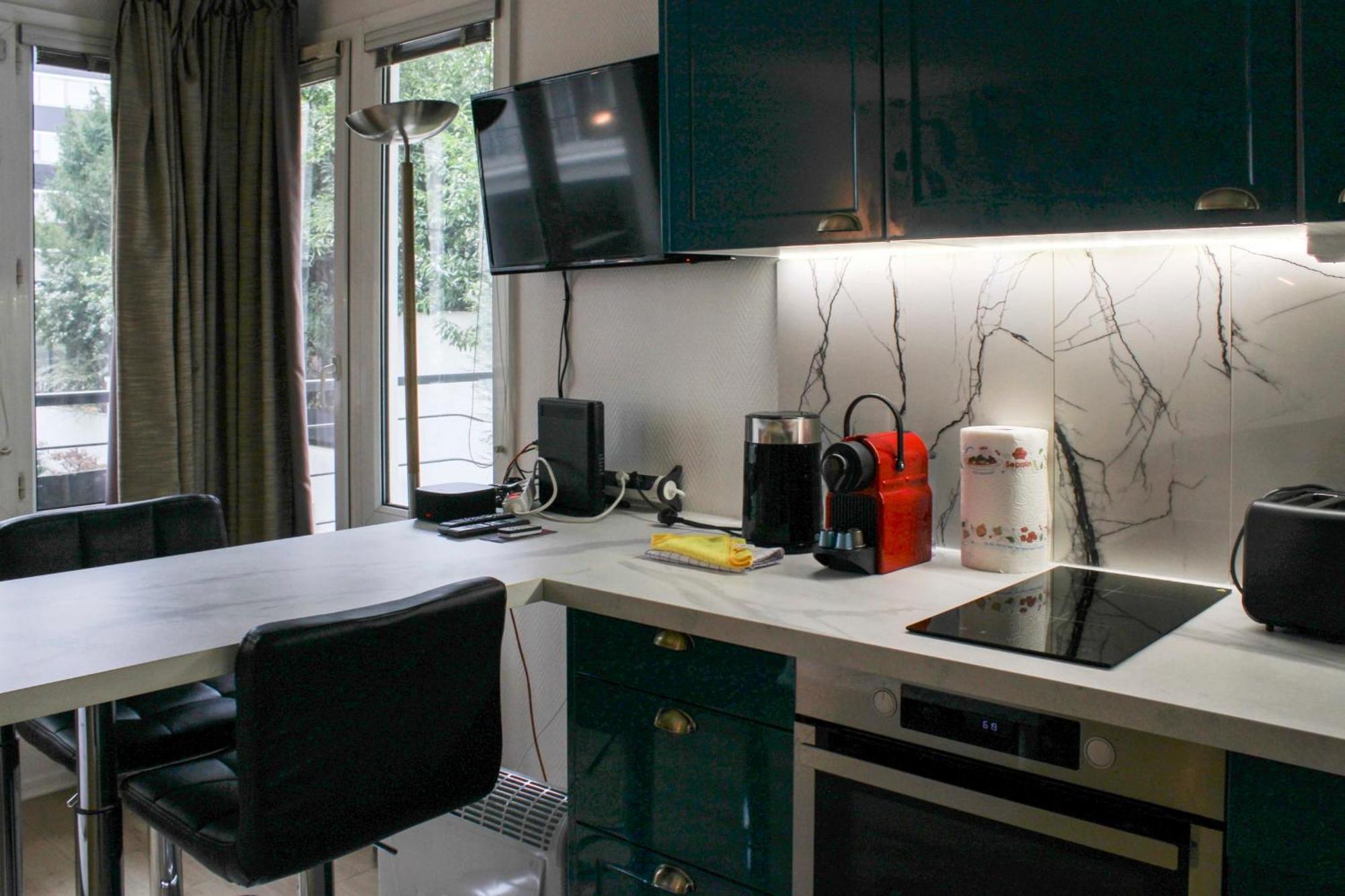 Bright Studio Of 29M With Wifi Near Paris Issy-les-Moulineaux Exterior foto